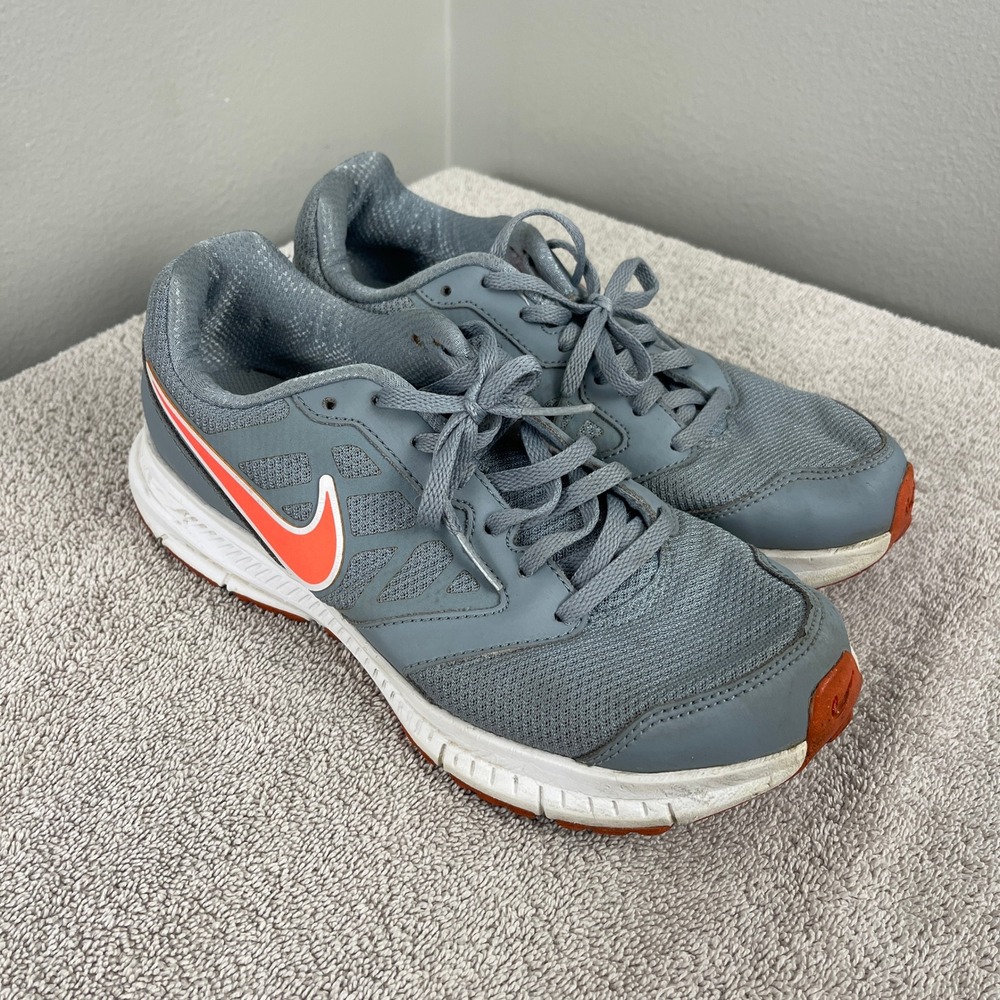 Nike Running Shoes Men's Size 9 Dual Fusion 2 Gray Orange Light